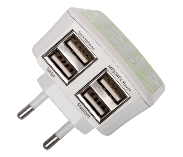 Arkas LADOWARKA SIECIOWA RECO 4xUSB Biala - 1437929 - zdjęcie 4